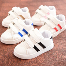 Charger l&#39;image dans la galerie, Winter Autumn Baby Children&#39;s White Sneakers Toddler Shoes Kids Boys Girls Back School Confort Flat Casual Sport Shoes 1-7Years