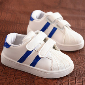 Winter Autumn Baby Children's White Sneakers Toddler Shoes Kids Boys Girls Back School Confort Flat Casual Sport Shoes 1-7Years