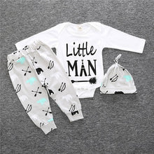 Charger l&#39;image dans la galerie, 3 pcs/set 2019 Autumn children&#39;s clothing newborn girls&#39; clothing sets cotton long-sleeved T-shirt+pants+headband clothes SY184