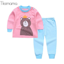 Charger l&#39;image dans la galerie, Winter Fall Newborn Baby Girl Clothes Long Sleeve T-shirt + Pants Suit For Girls&#39; Fashion Princess Clothing Sets Zjs00013