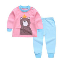 Charger l&#39;image dans la galerie, Winter Fall Newborn Baby Girl Clothes Long Sleeve T-shirt + Pants Suit For Girls&#39; Fashion Princess Clothing Sets Zjs00013