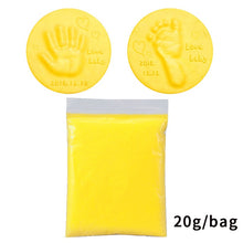 Charger l&#39;image dans la galerie, Baby Care Air Hand Foot Inkpad Drying Soft Clay Baby Handprint Footprint Imprint Casting Parent-child Hand Inkpad Fingerprint20g