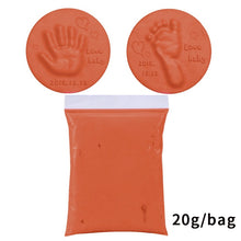 Charger l&#39;image dans la galerie, Baby Care Air Hand Foot Inkpad Drying Soft Clay Baby Handprint Footprint Imprint Casting Parent-child Hand Inkpad Fingerprint20g